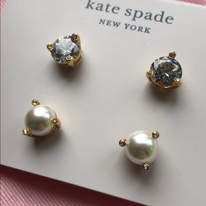 Kate Spade Rise and Shine 2 earring set